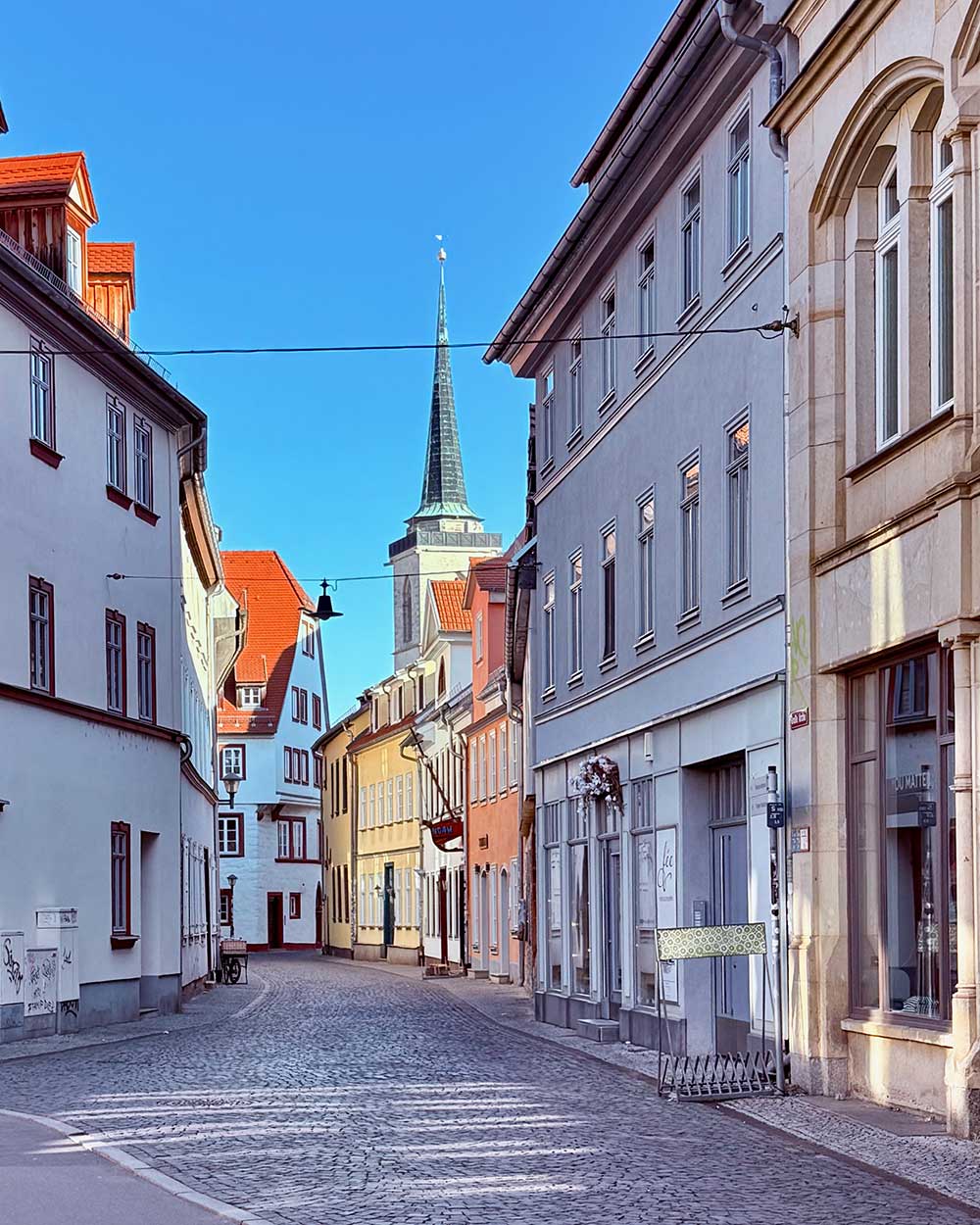 erfurt-old-town-sidestreet-1000 Erfurt Old Town Side Street