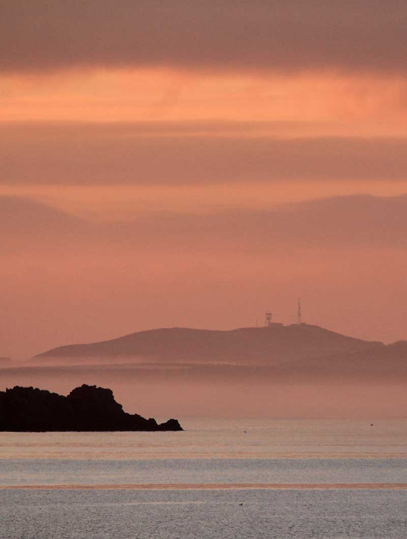 sunrise-laggan-point-800 Sunrise at Loch Indaal Islay from Port Charlotte