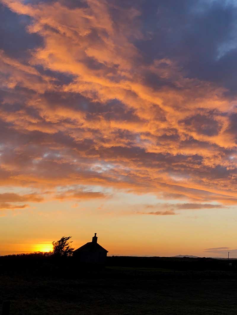 sunset-scottish-highlands-800 Sunset Collieston Scottish Highlands Ron Steenvoorden