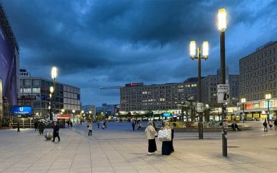 Alexanderplatz and Berlin TV Tower